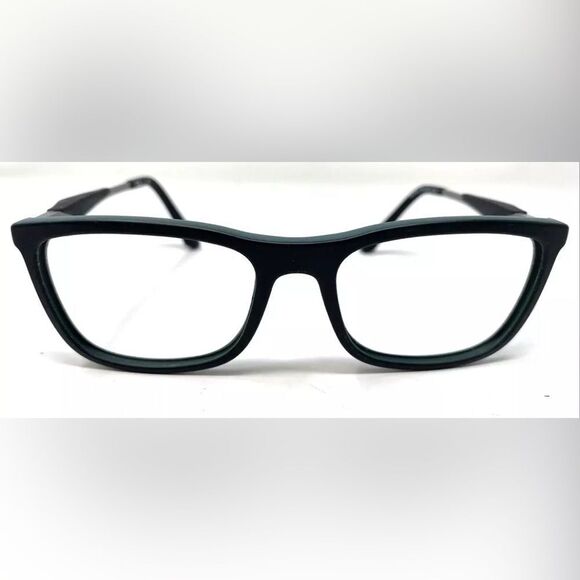 Ray Ban RB 7029 5197 53-17-145 Black/Mint Green Full Rim Eyeglasses Frame TR35 - Picture 1 of 8